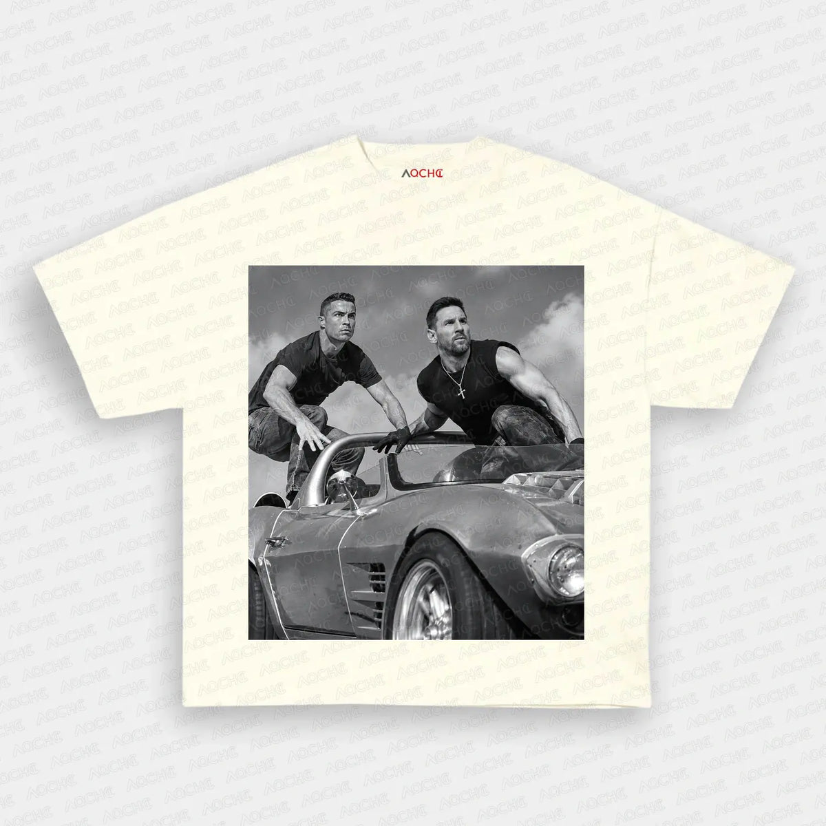 CR7 & LM10 Street Racing Graphic Tee V4 - AQCHIC
