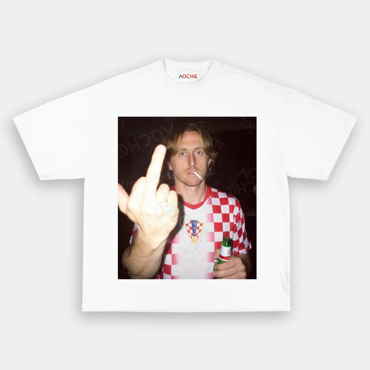 Croatia Football Style Tee 1.1 - AQCHIC