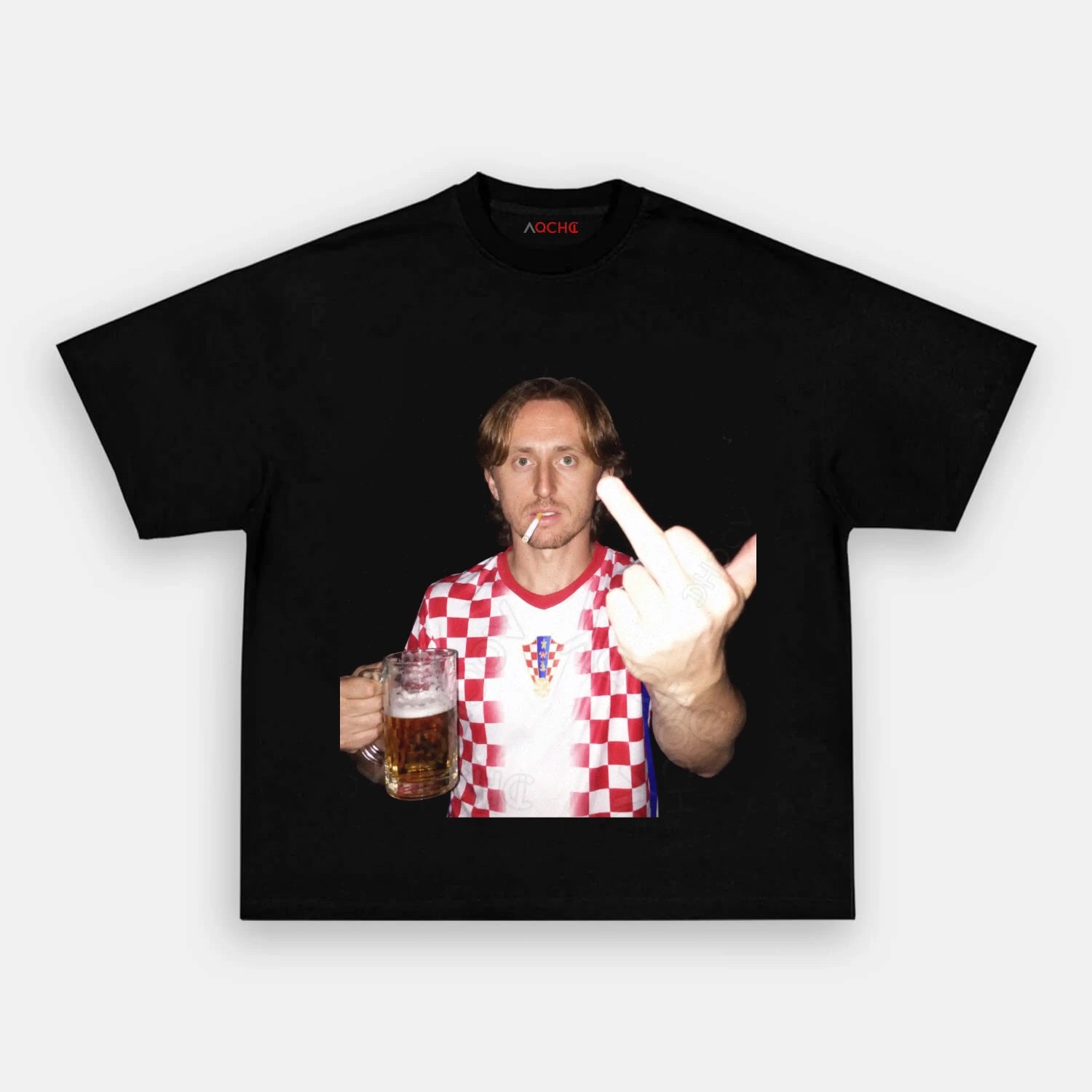Croatia Football Style Tee 1.2 - AQCHIC