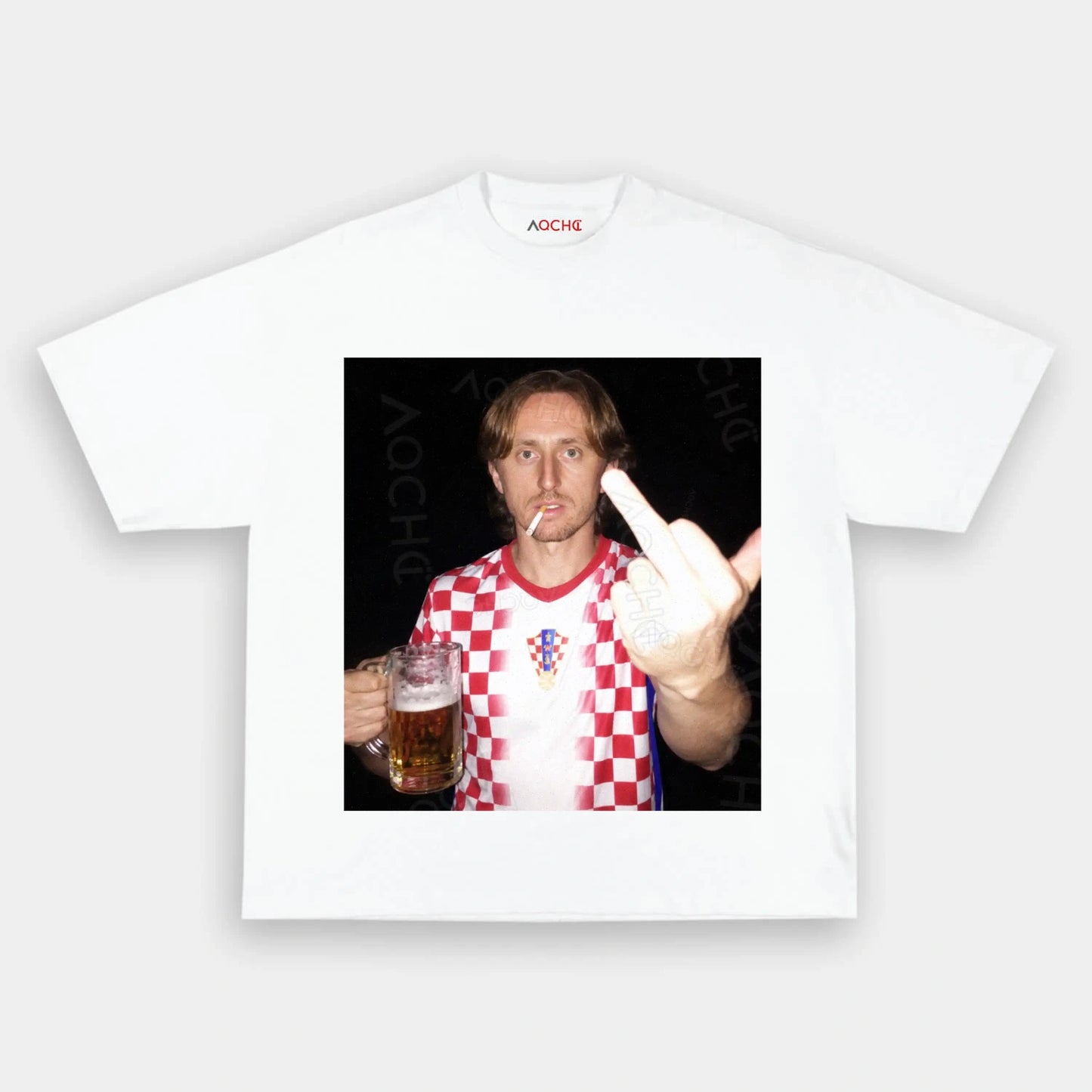 Croatia Football Style Tee 1.2 - AQCHIC