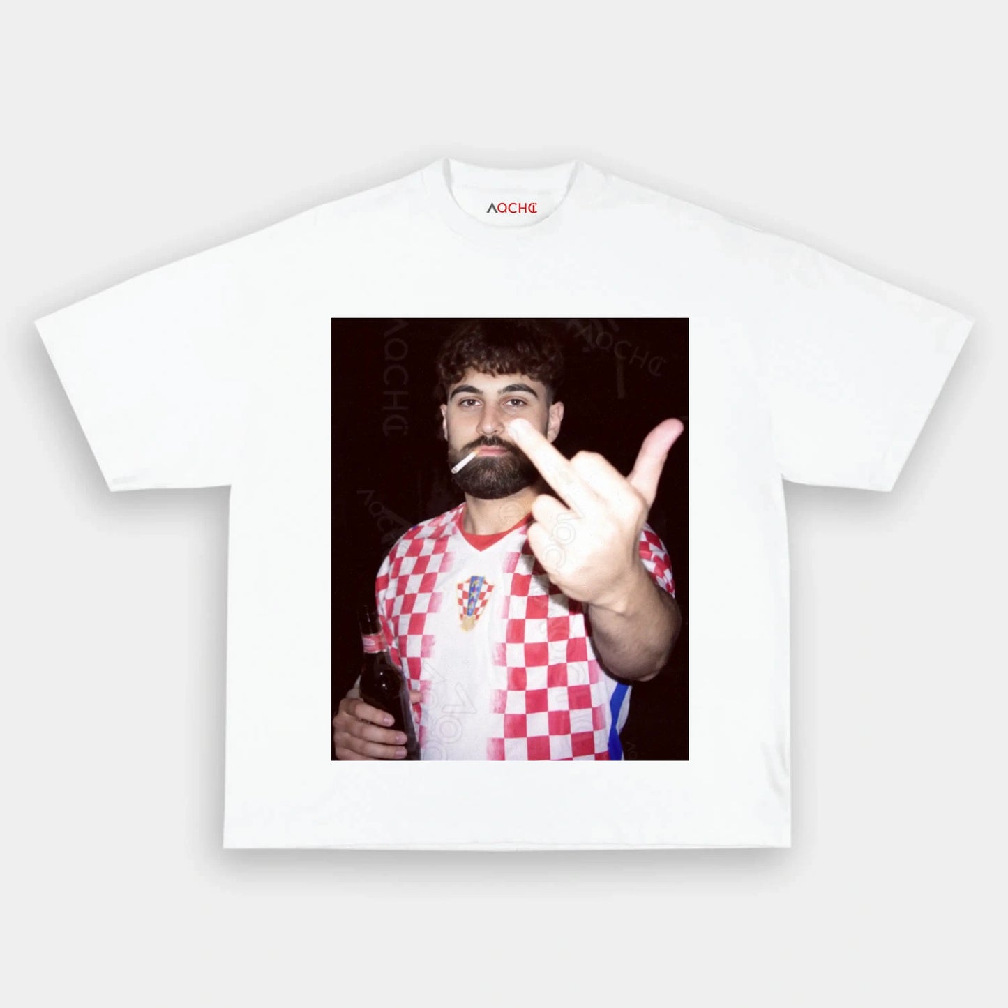 Croatia Football Style Tee 1.3 - AQCHIC