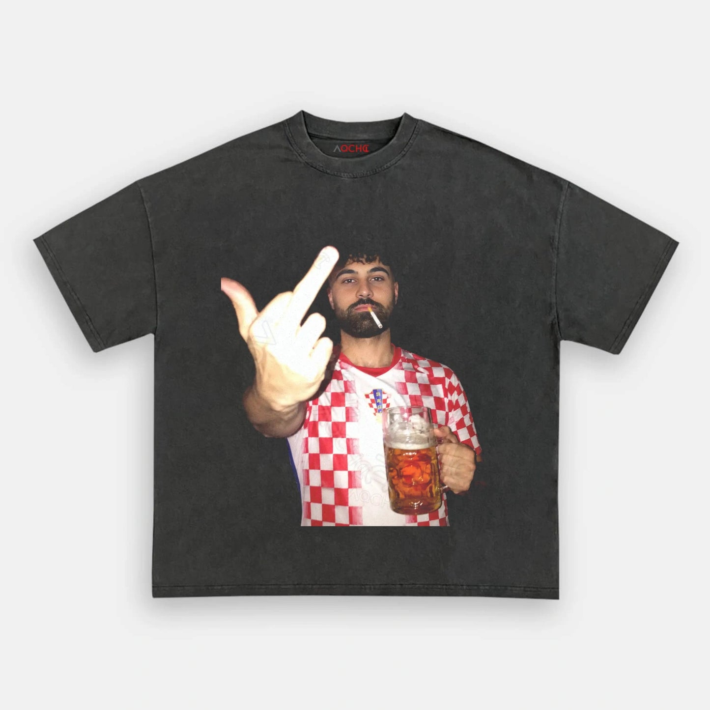 Croatia Football Style Tee 1.4 - AQCHIC