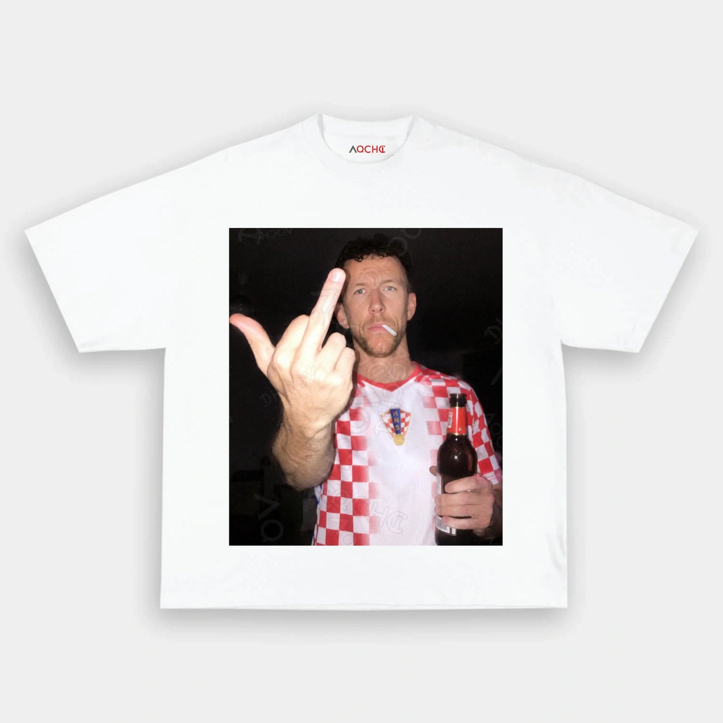 Croatia Football Style Tee 1.5 - AQCHIC