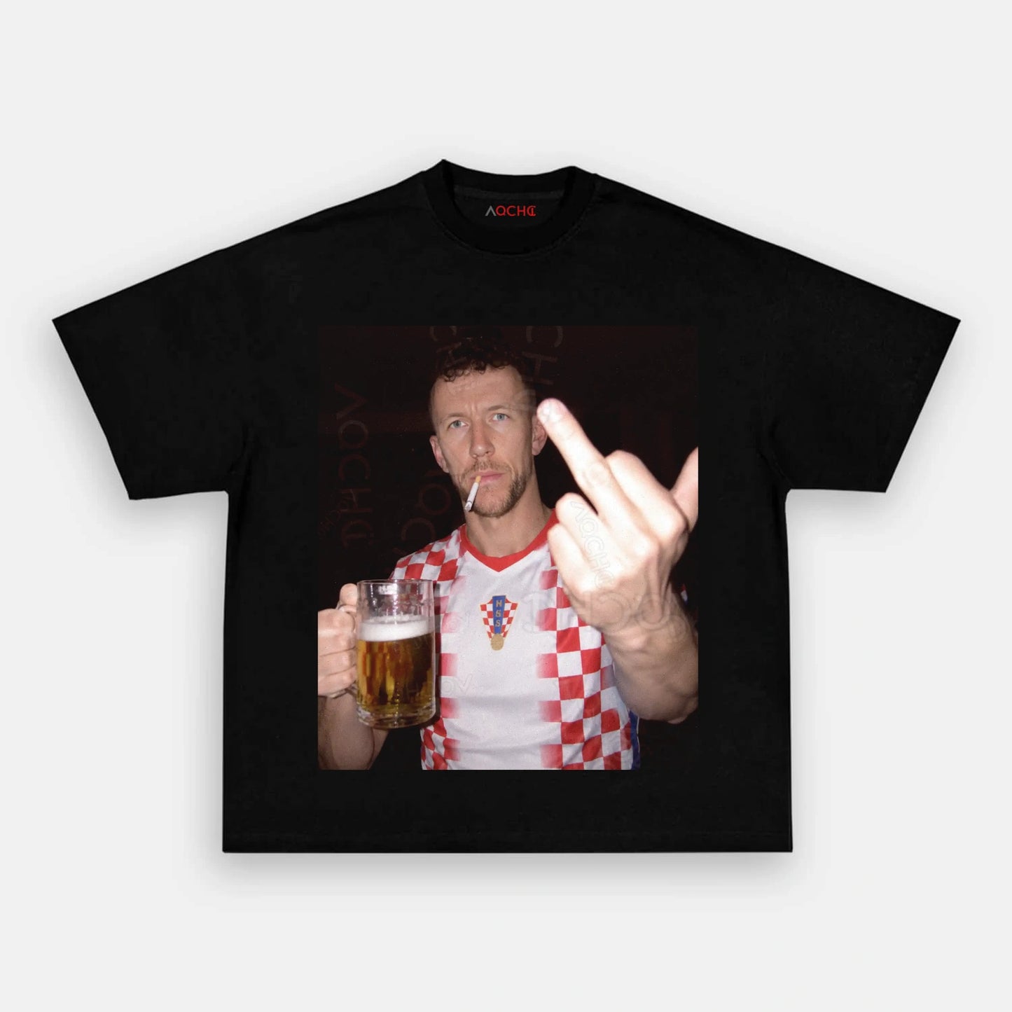 Croatia Football Style Tee 1.6 - AQCHIC