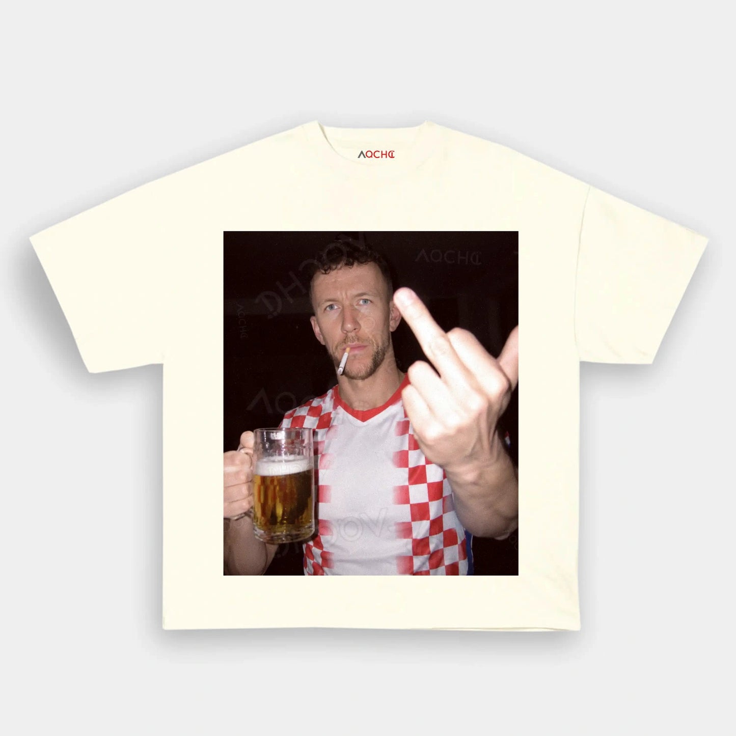 Croatia Football Style Tee 1.6 - AQCHIC