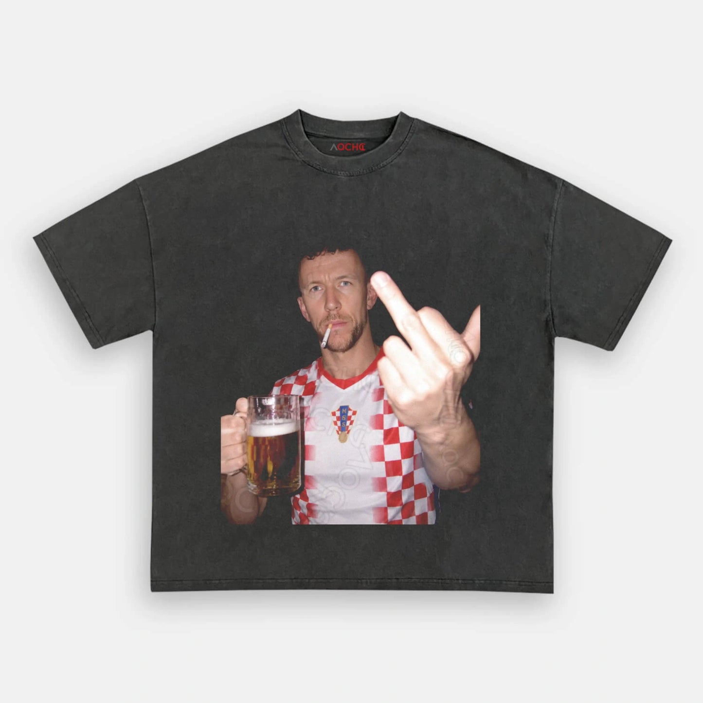 Croatia Football Style Tee 1.6 - AQCHIC