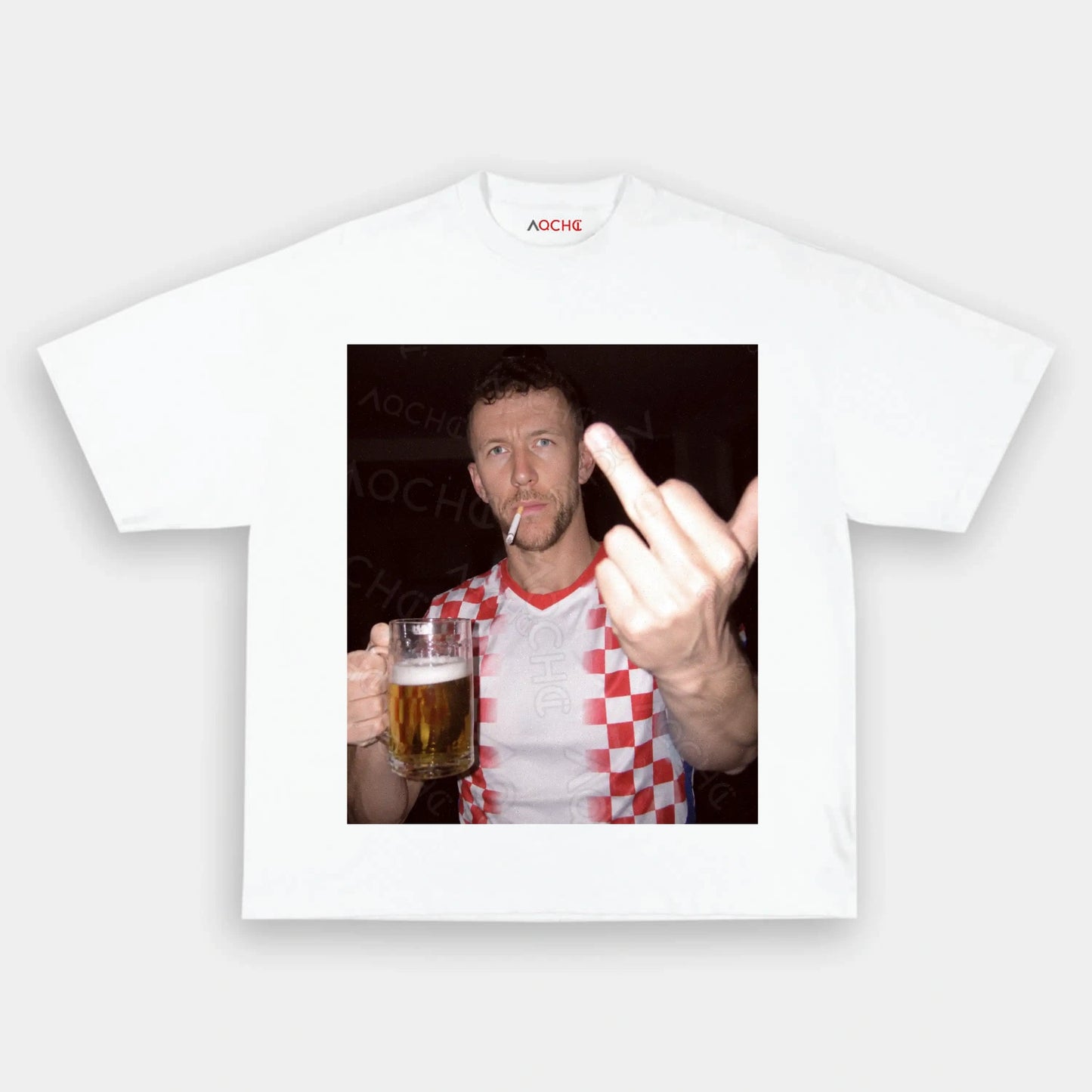 Croatia Football Style Tee 1.6 - AQCHIC