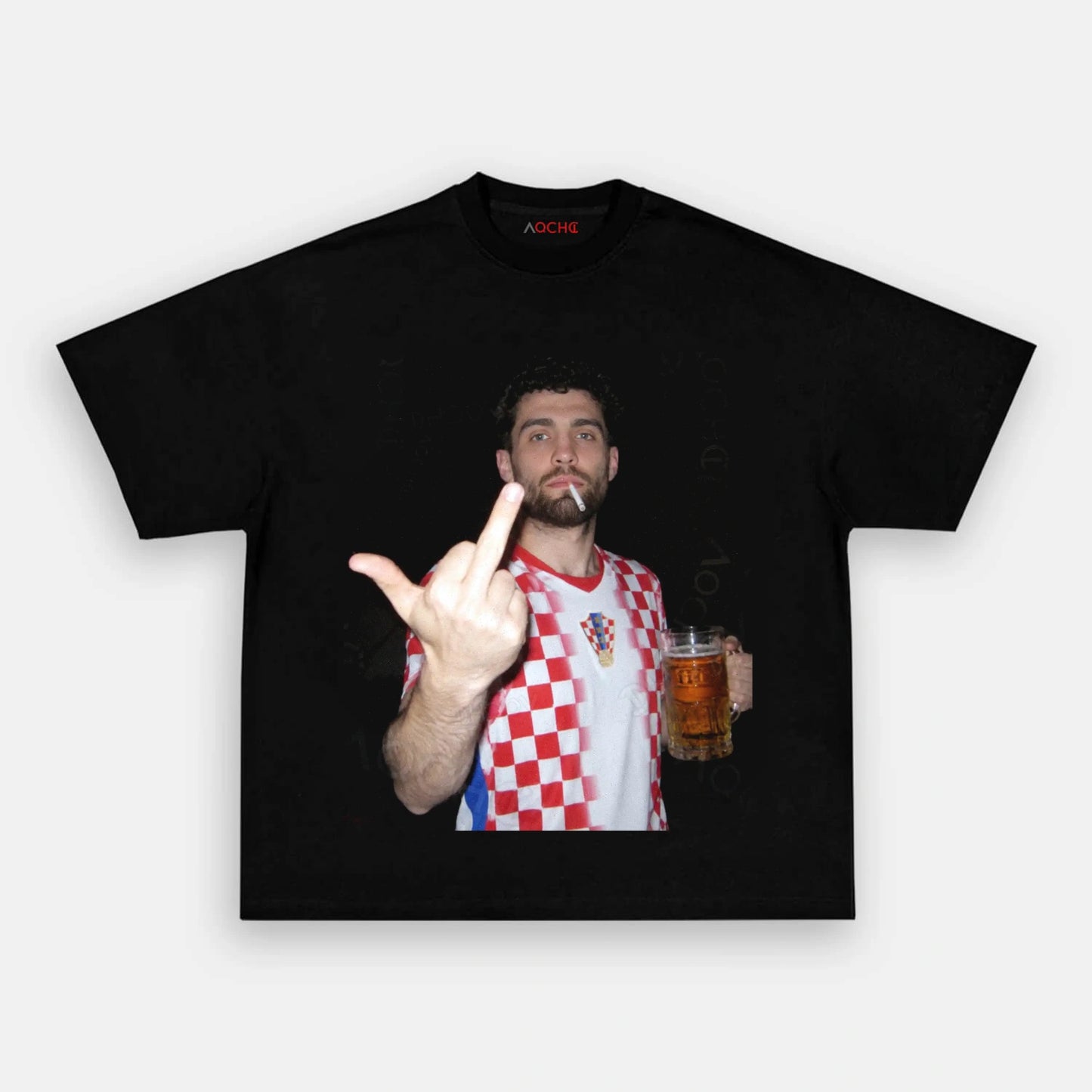 Croatia Football Style Tee 1.7 - AQCHIC