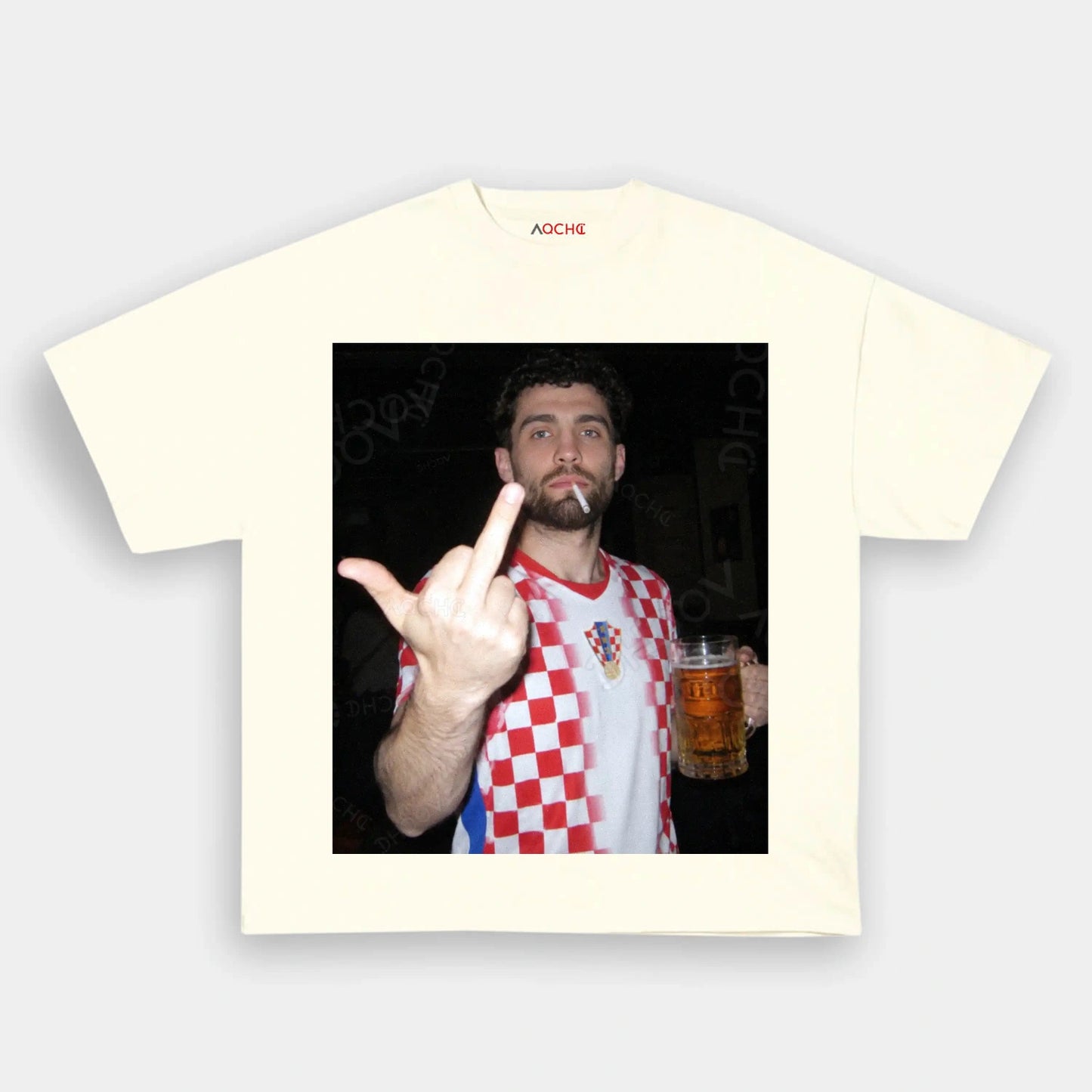 Croatia Football Style Tee 1.7 - AQCHIC