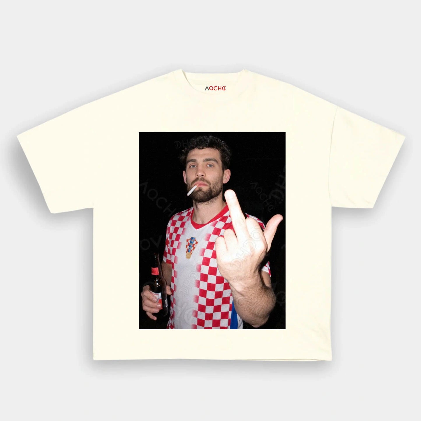 Croatia Football Style Tee 1.8 - AQCHIC