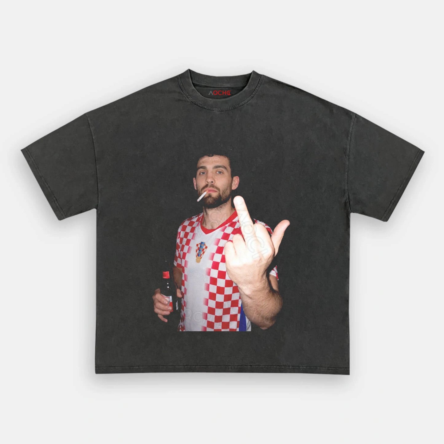 Croatia Football Style Tee 1.8 - AQCHIC