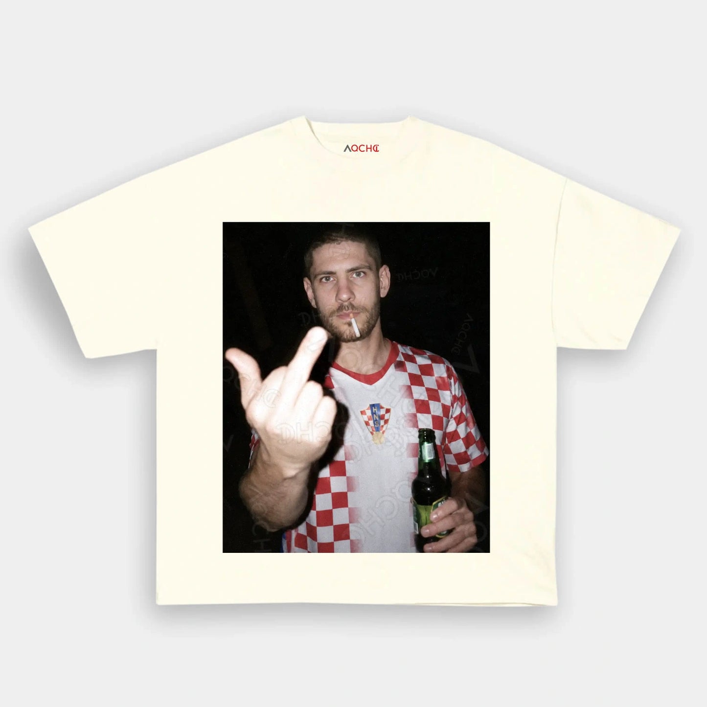 Croatia Football Style Tee 1.9 - AQCHIC