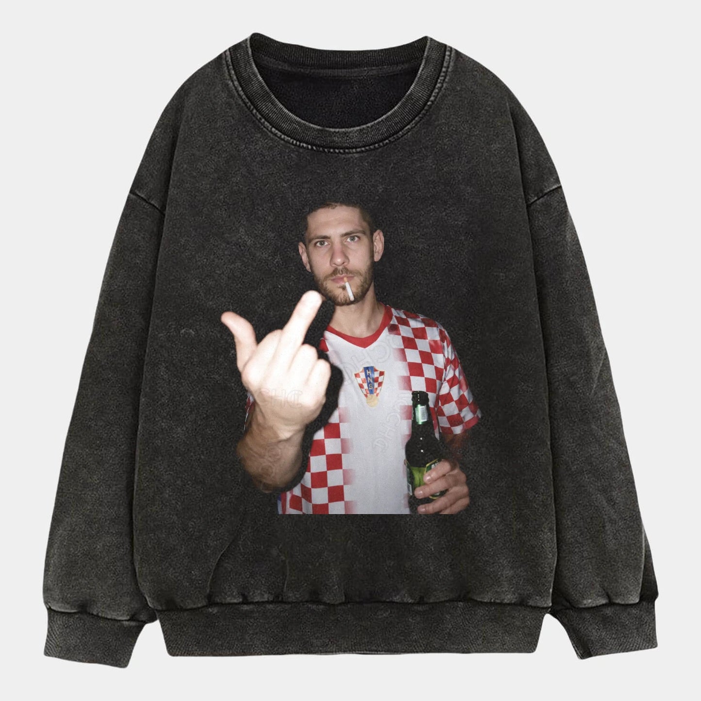 Croatia Football Style Tee 1.9 - AQCHIC