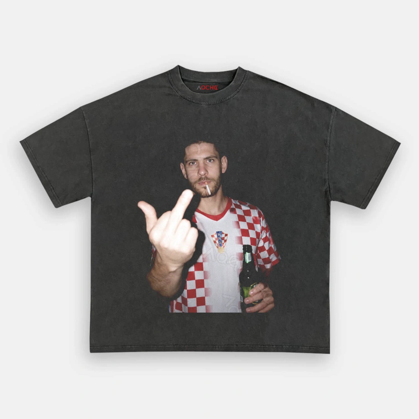 Croatia Football Style Tee 1.9 - AQCHIC