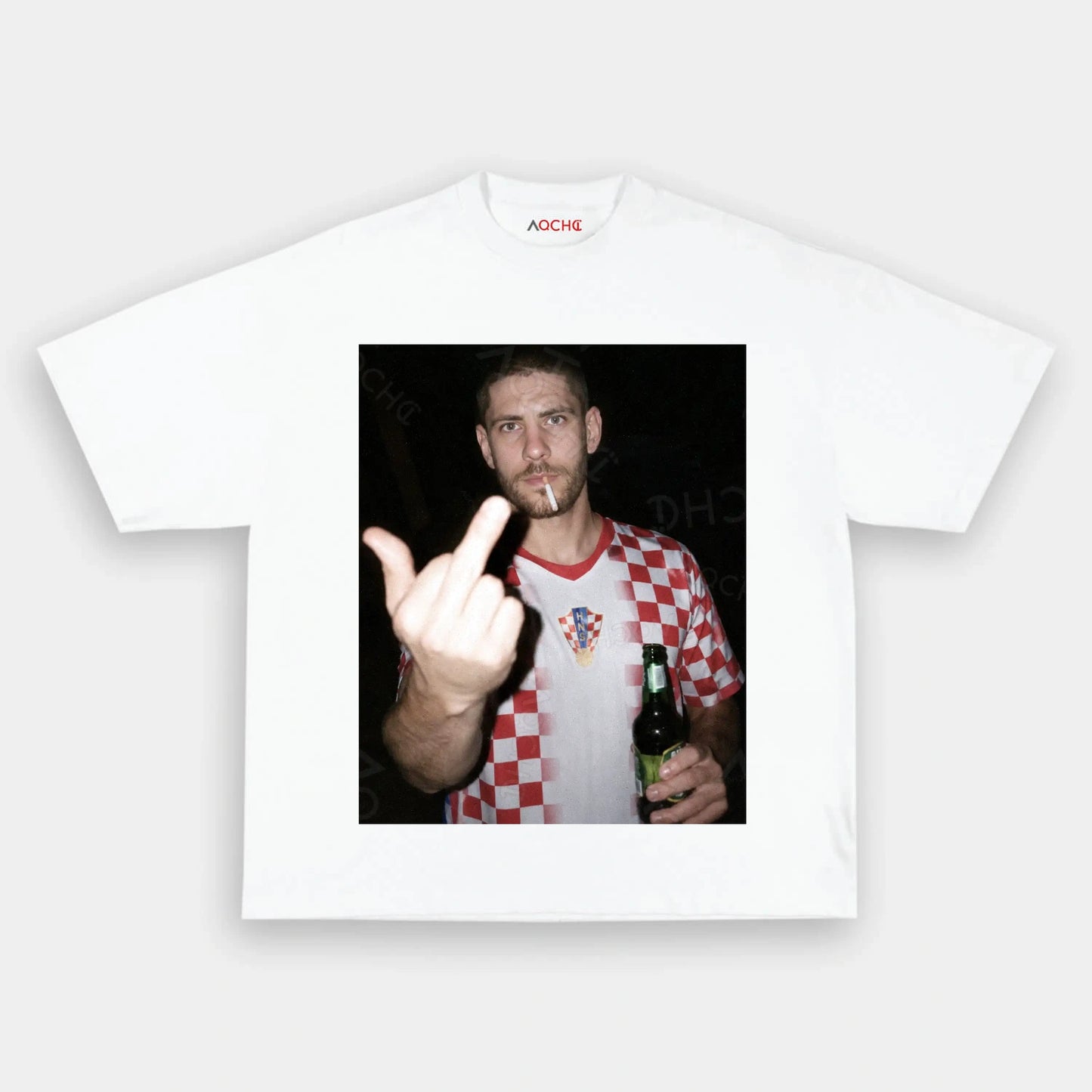 Croatia Football Style Tee 1.9 - AQCHIC