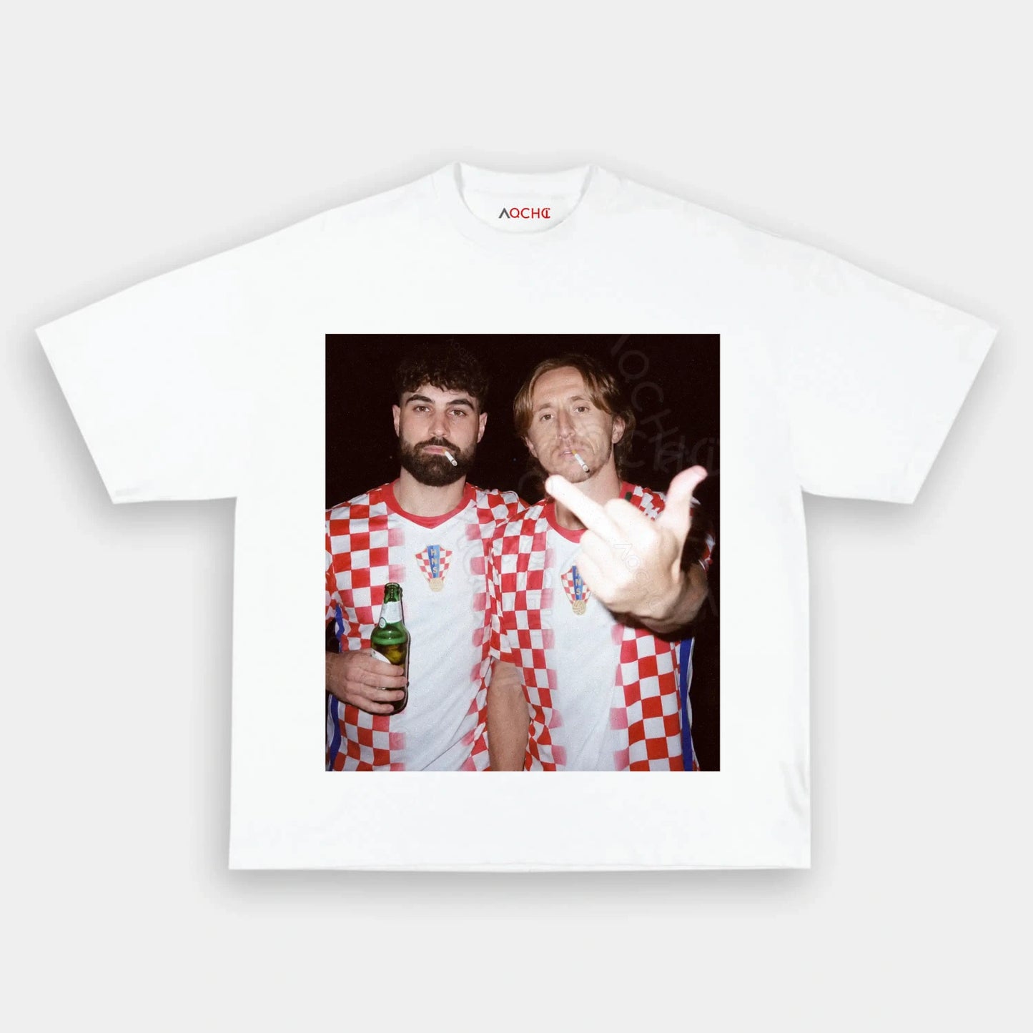 Croatia Football Style Tee 2.0 - AQCHIC