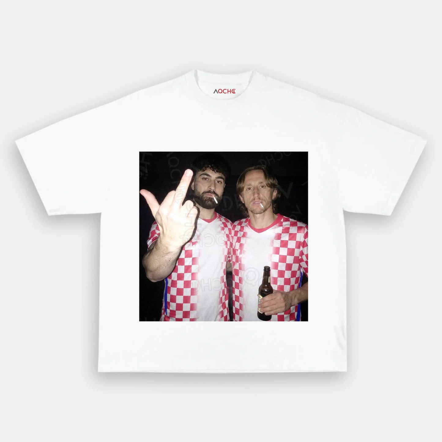 Croatia Football Style Tee 2.1 - AQCHIC