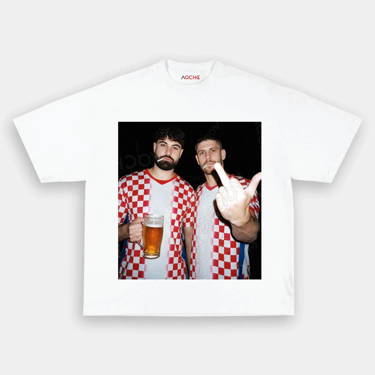 Croatia Football Style Tee 2.2 - AQCHIC