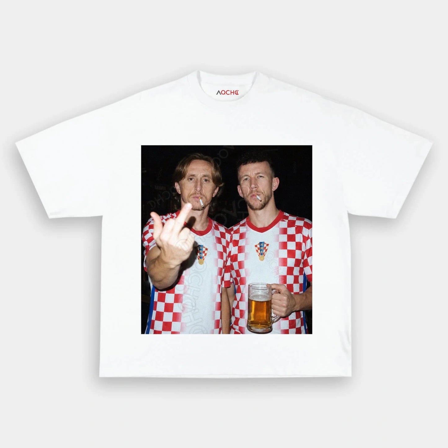 Croatia Football Style Tee 2.3 - AQCHIC