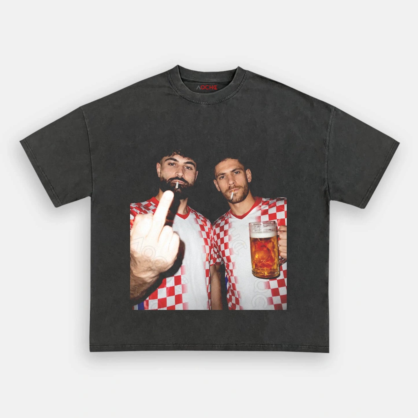 Croatia Football Style Tee 2.4 - AQCHIC