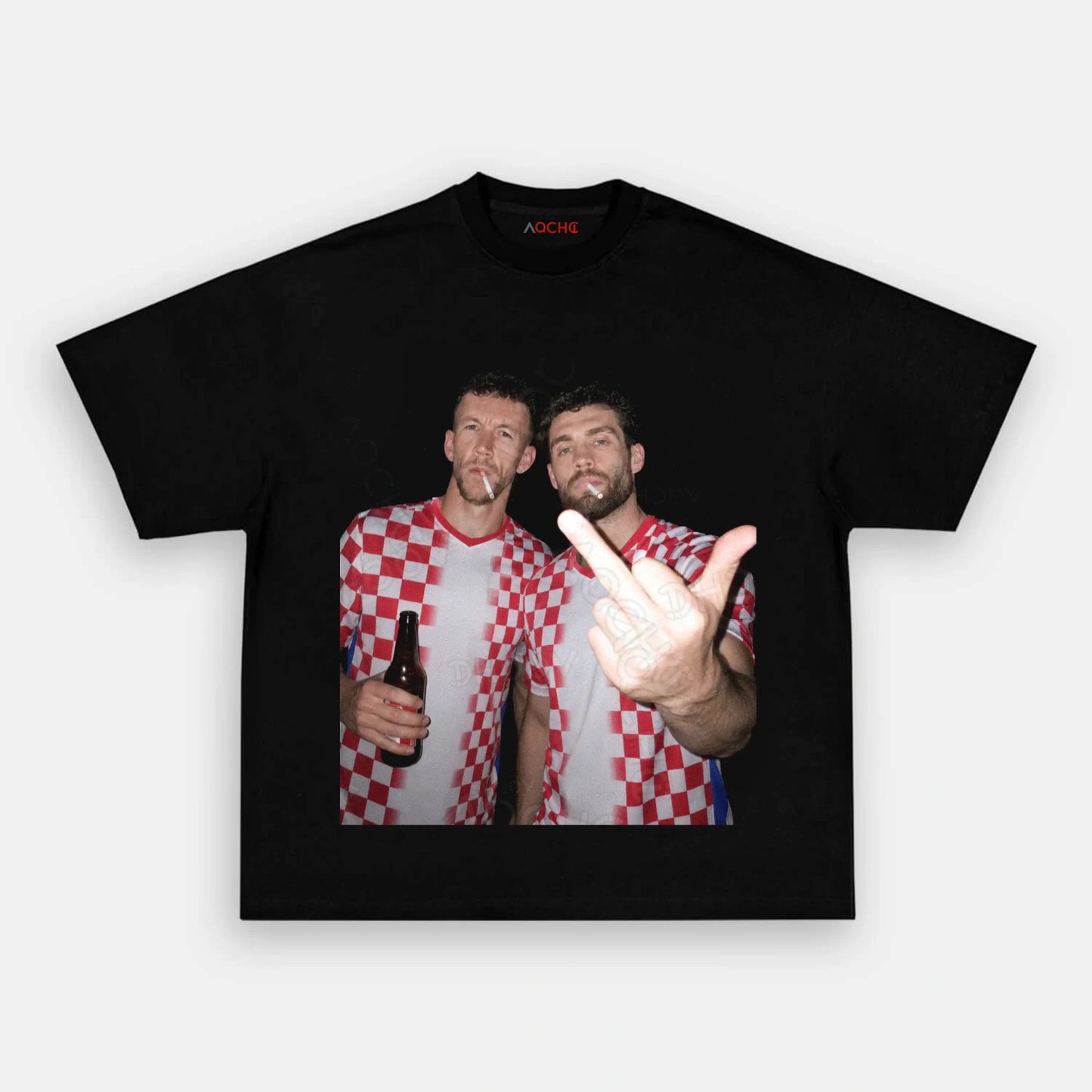 Croatia Football Style Tee 2.5 - AQCHIC
