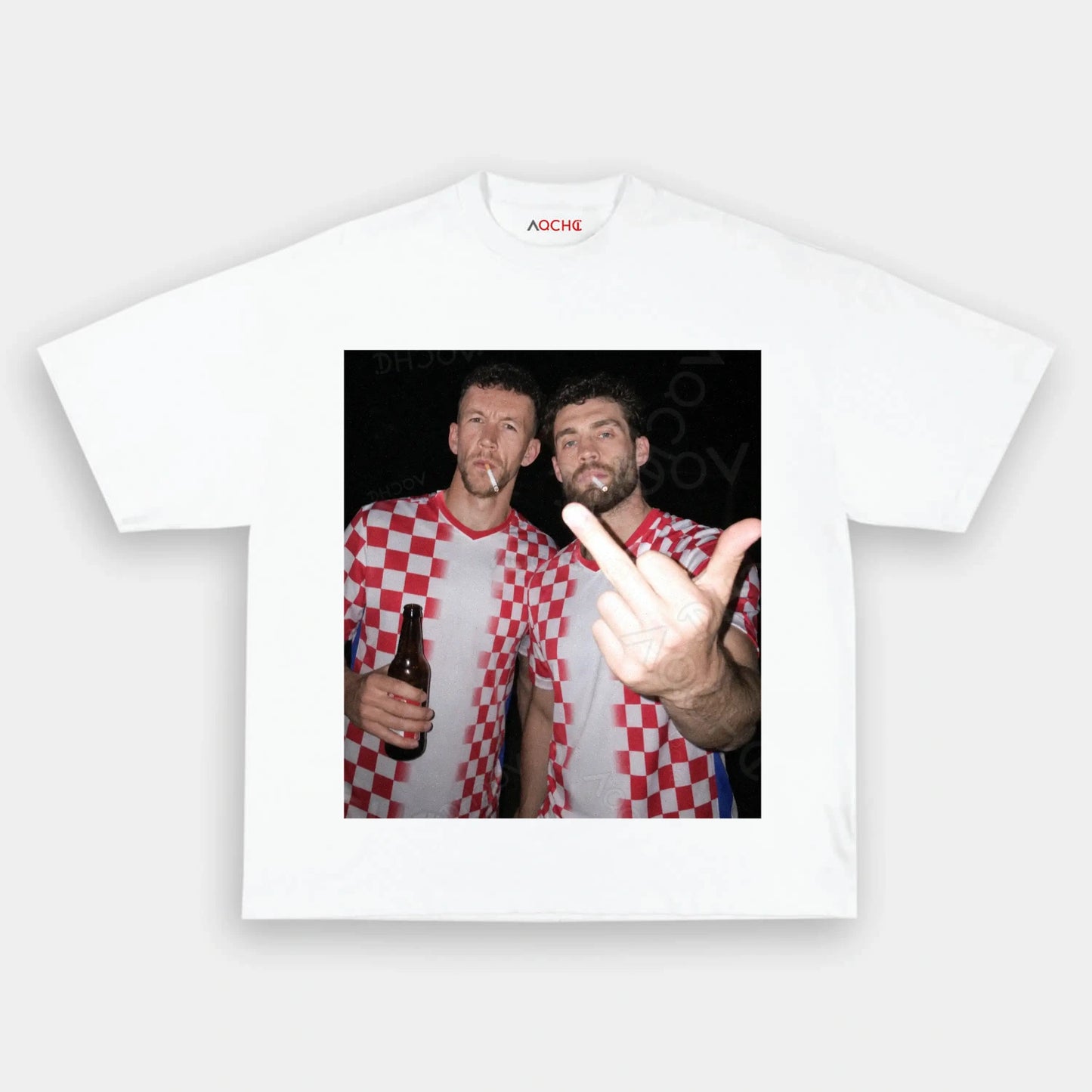 Croatia Football Style Tee 2.5 - AQCHIC