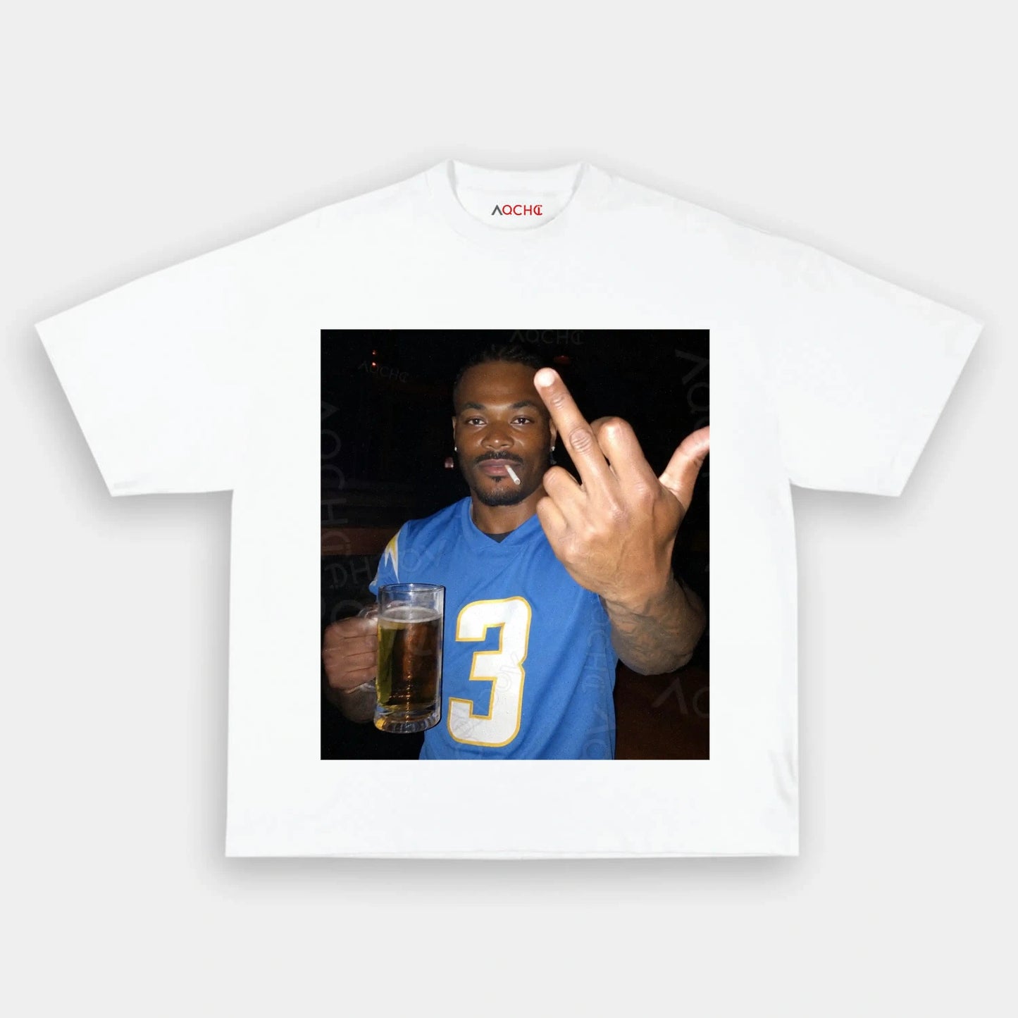DJ3 Football Tee - AQCHIC