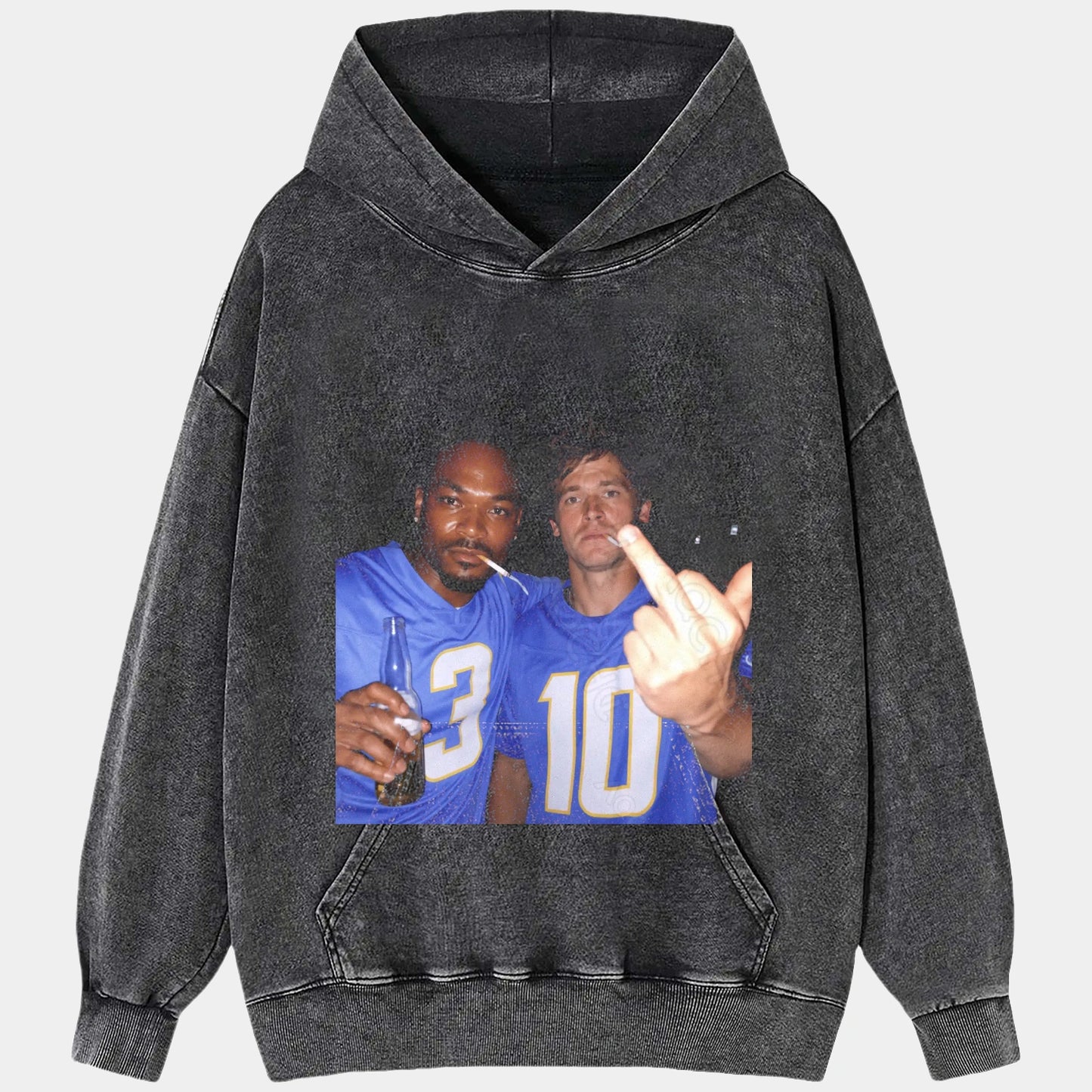 DJ3&JH10 Football Tee - AQCHIC