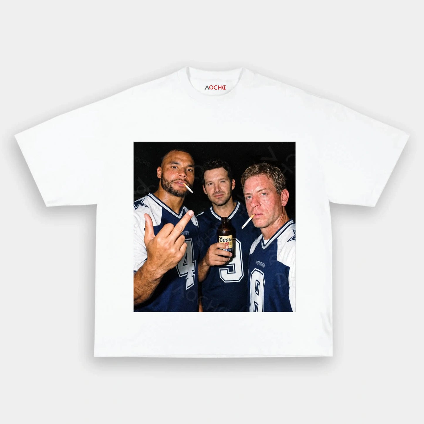 DP & TR & TA Football T-shirt - AQCHIC