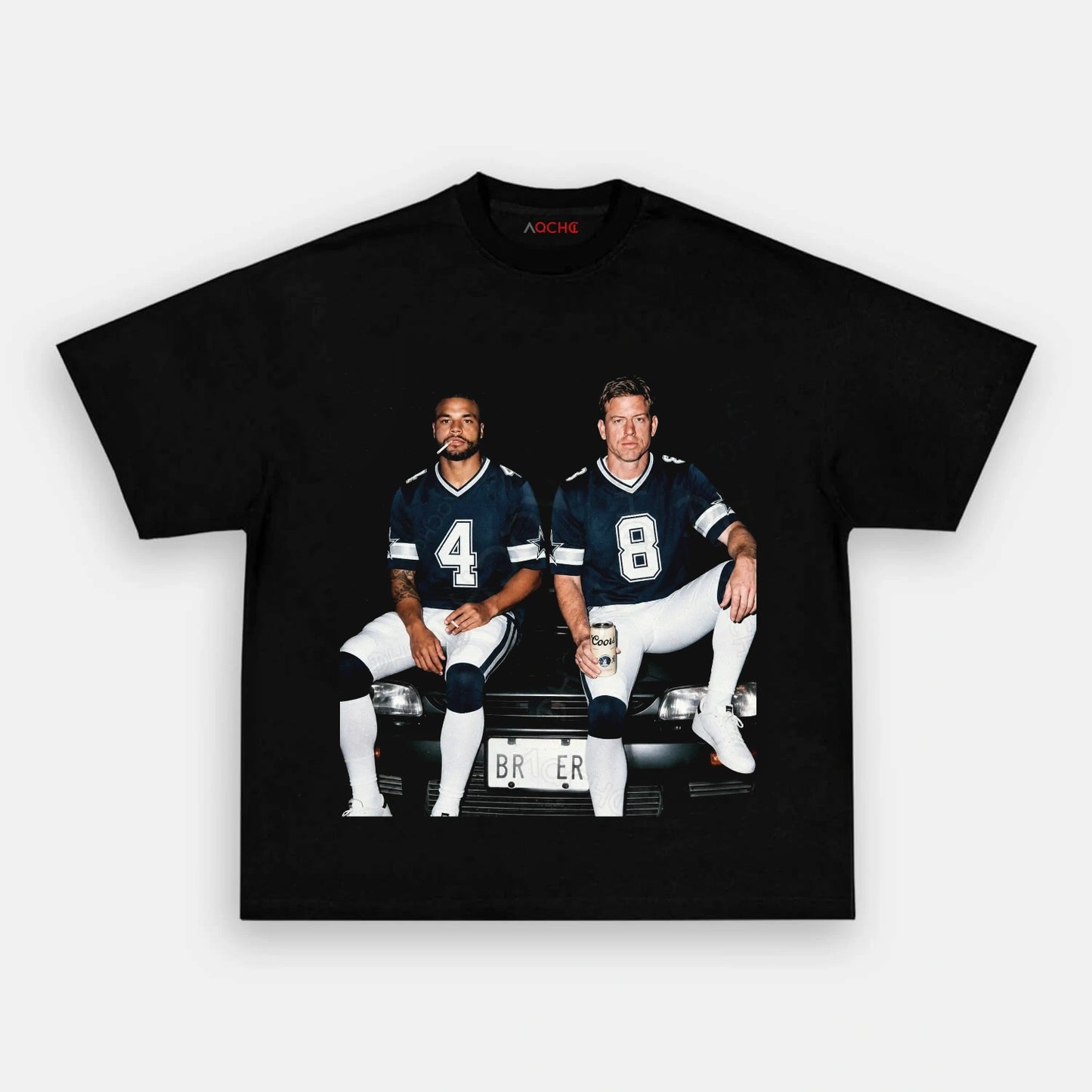 DP4 & TA8 Football Tee V2 - AQCHIC