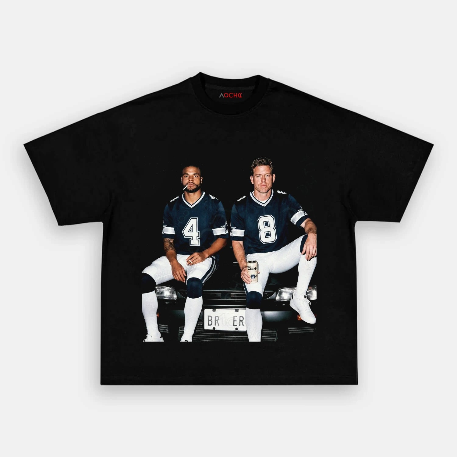 DP4 & TA8 Football Tee V2 - AQCHIC
