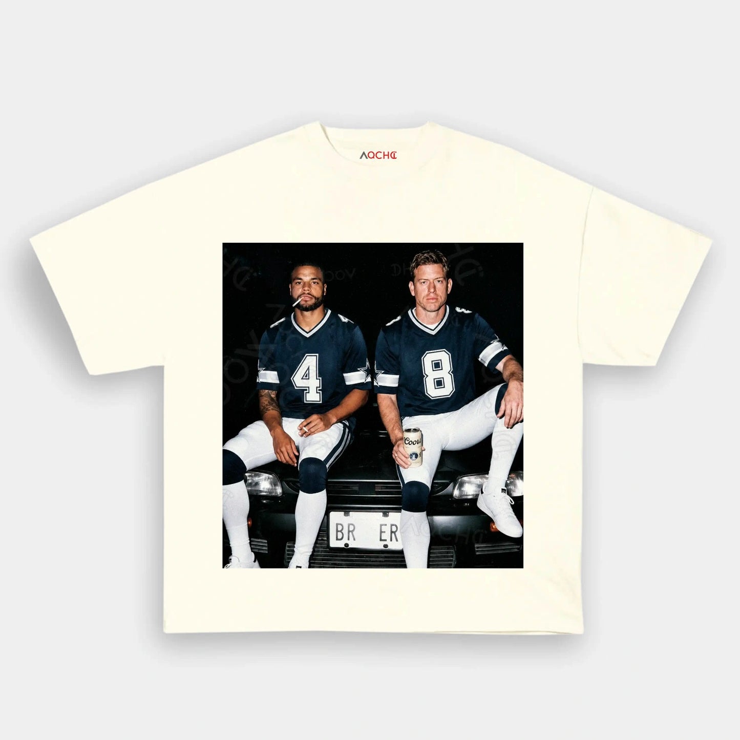 DP4 & TA8 Football Tee V2 - AQCHIC