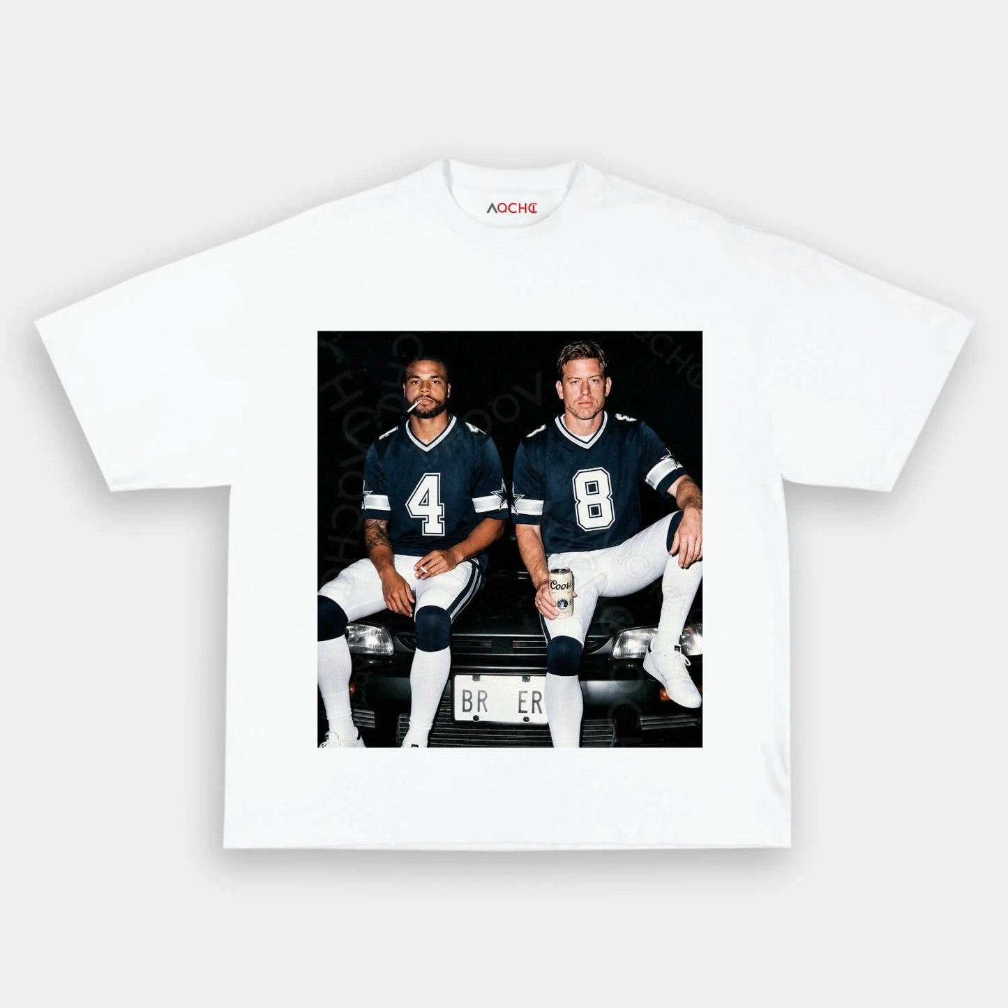 DP4 & TA8 Football Tee V2 - AQCHIC