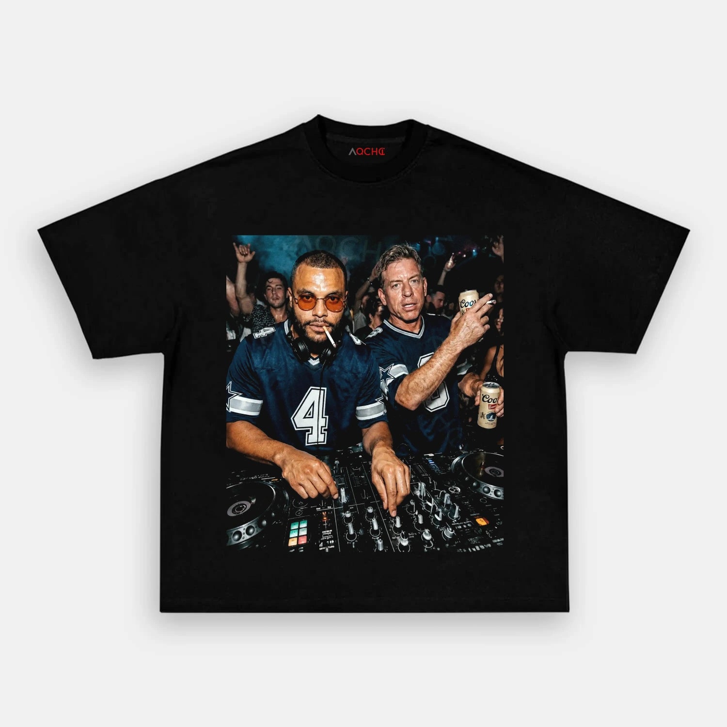 DP4 & TA8 Football Tee V3 - AQCHIC