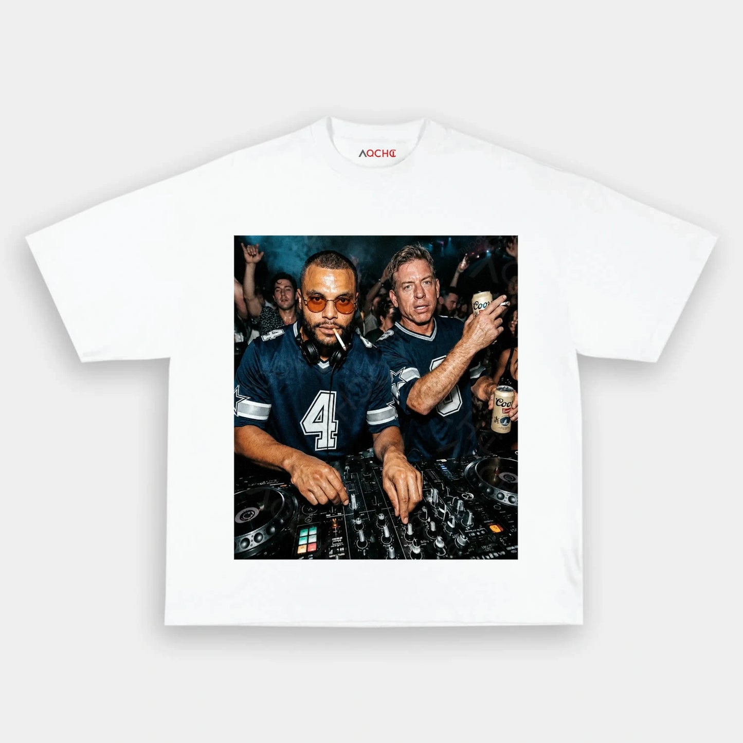DP4 & TA8 Football Tee V3 - AQCHIC