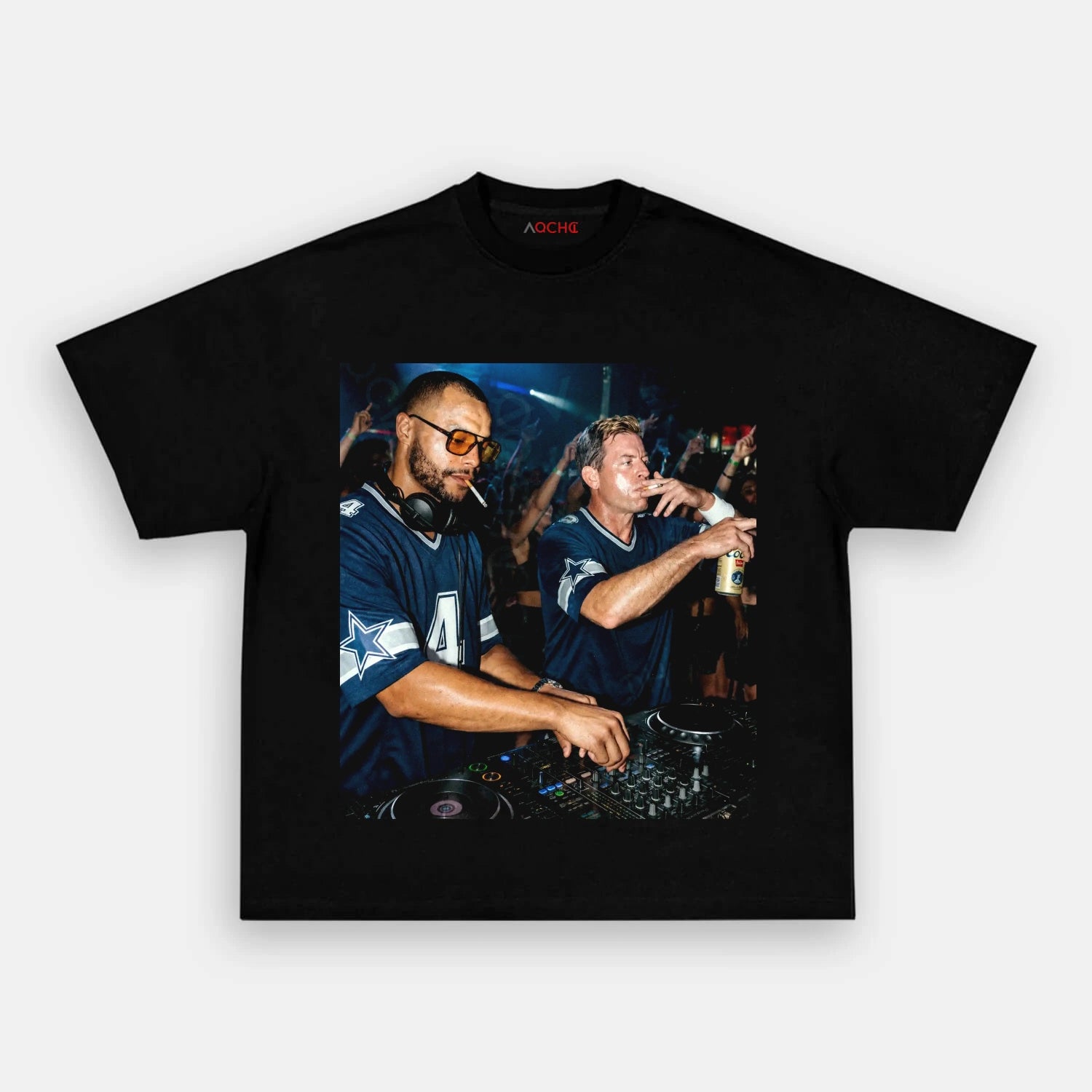 DP4 & TA8 Football Tee V4 - AQCHIC