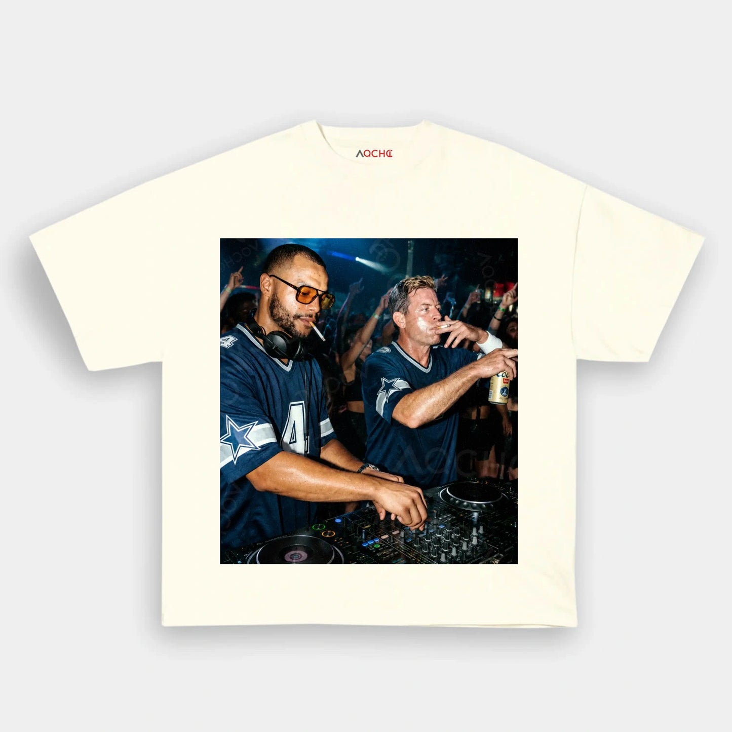 DP4 & TA8 Football Tee V4 - AQCHIC