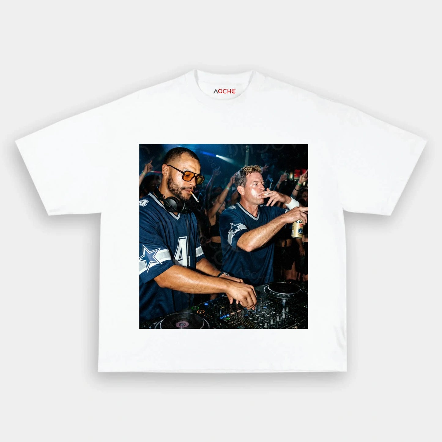 DP4 & TA8 Football Tee V4 - AQCHIC