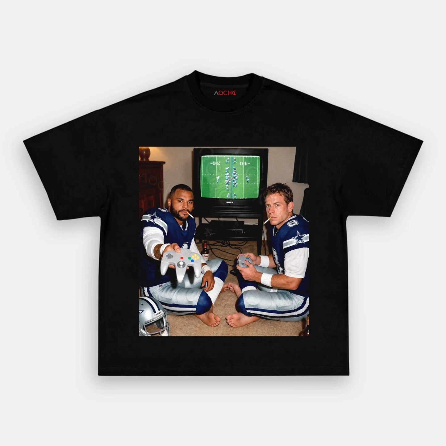 DP4 & TA8 Football Tee V7 - AQCHIC