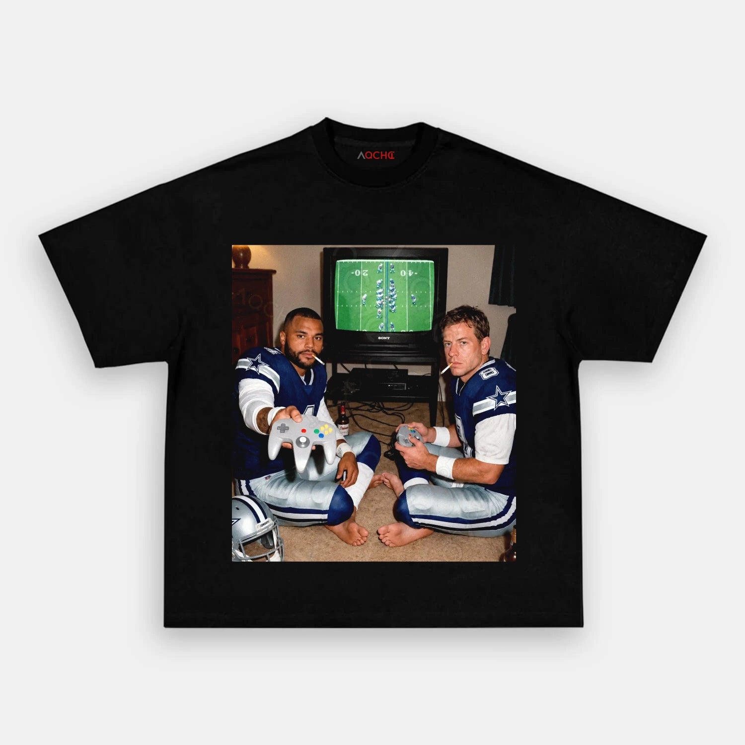 DP4 & TA8 Football Tee V7 - AQCHIC