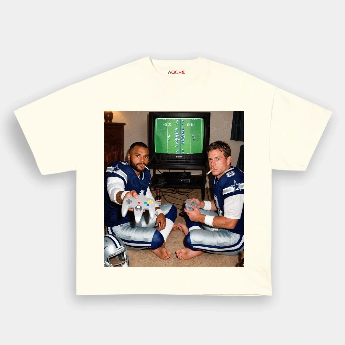 DP4 & TA8 Football Tee V7 - AQCHIC