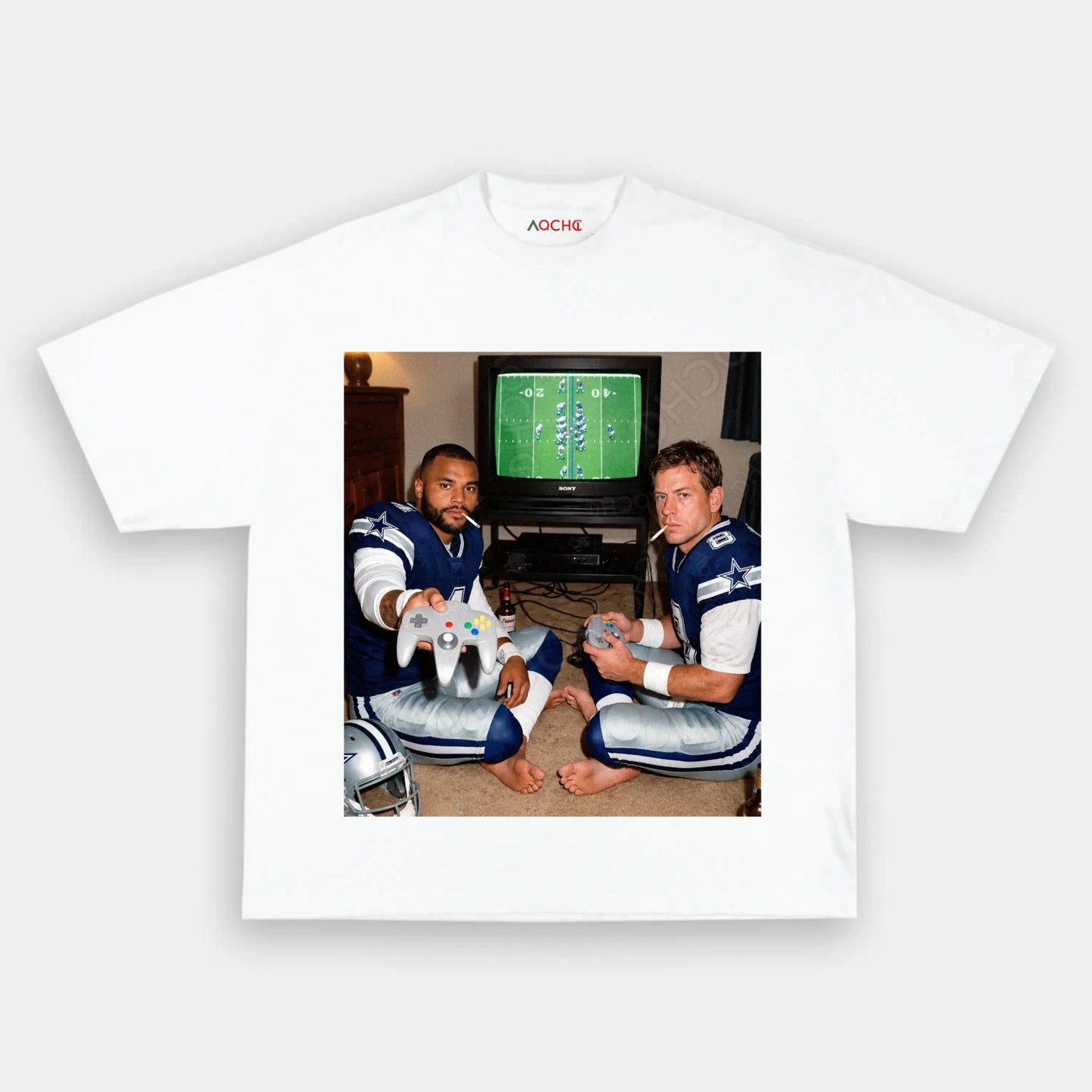 DP4 & TA8 Football Tee V7 - AQCHIC