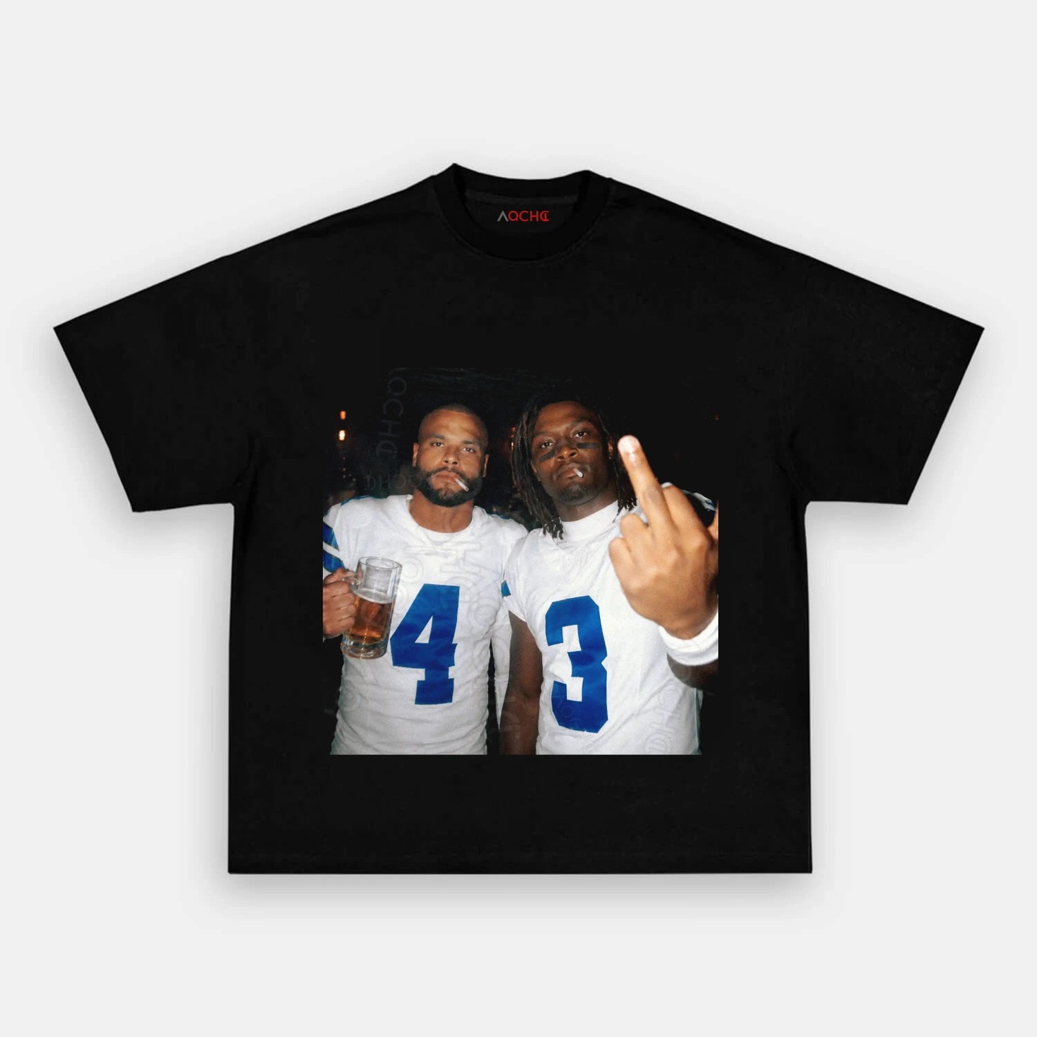 DP4&GP3 Football Tee - AQCHIC
