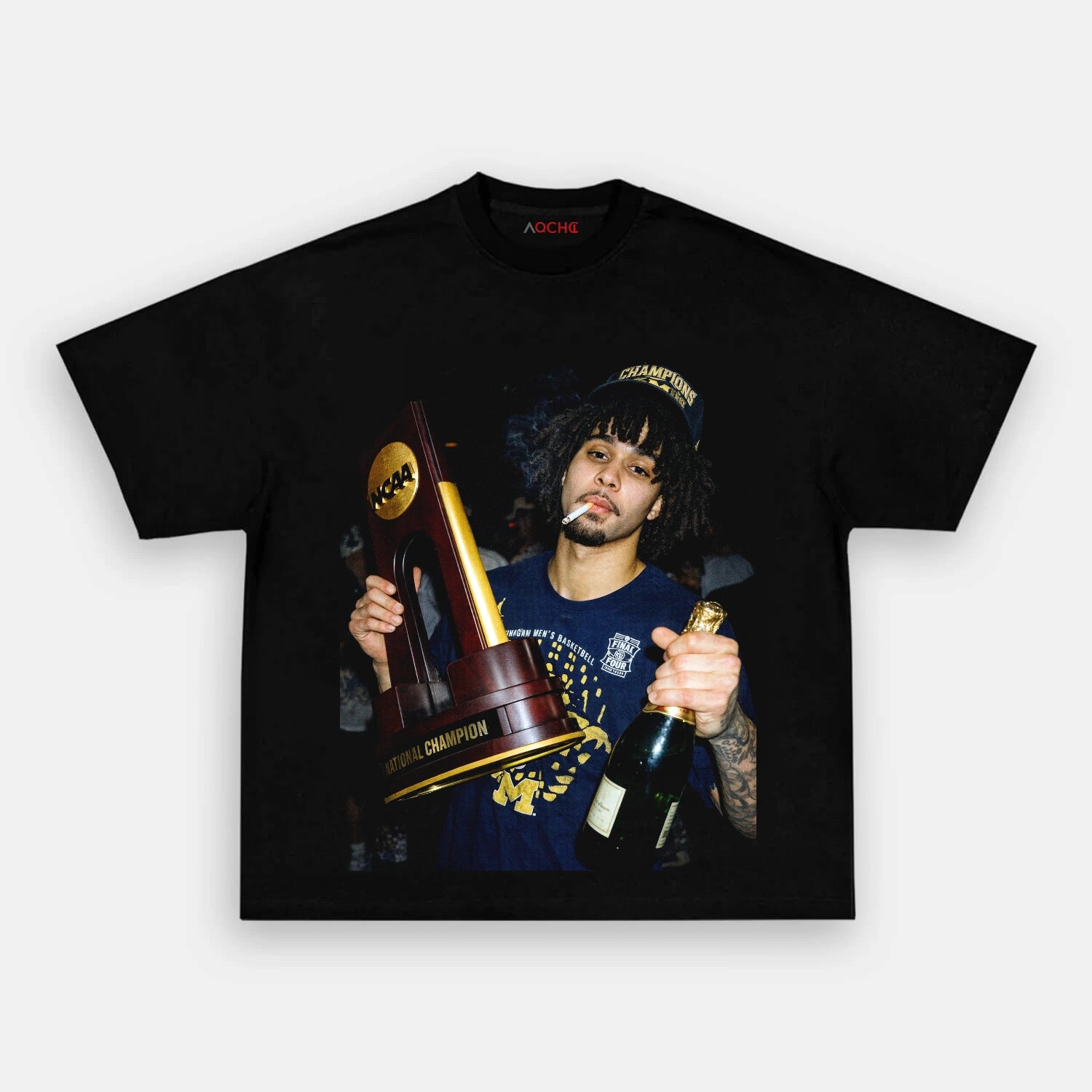 Elliot Cadeau champion Tee 1 - AQCHIC