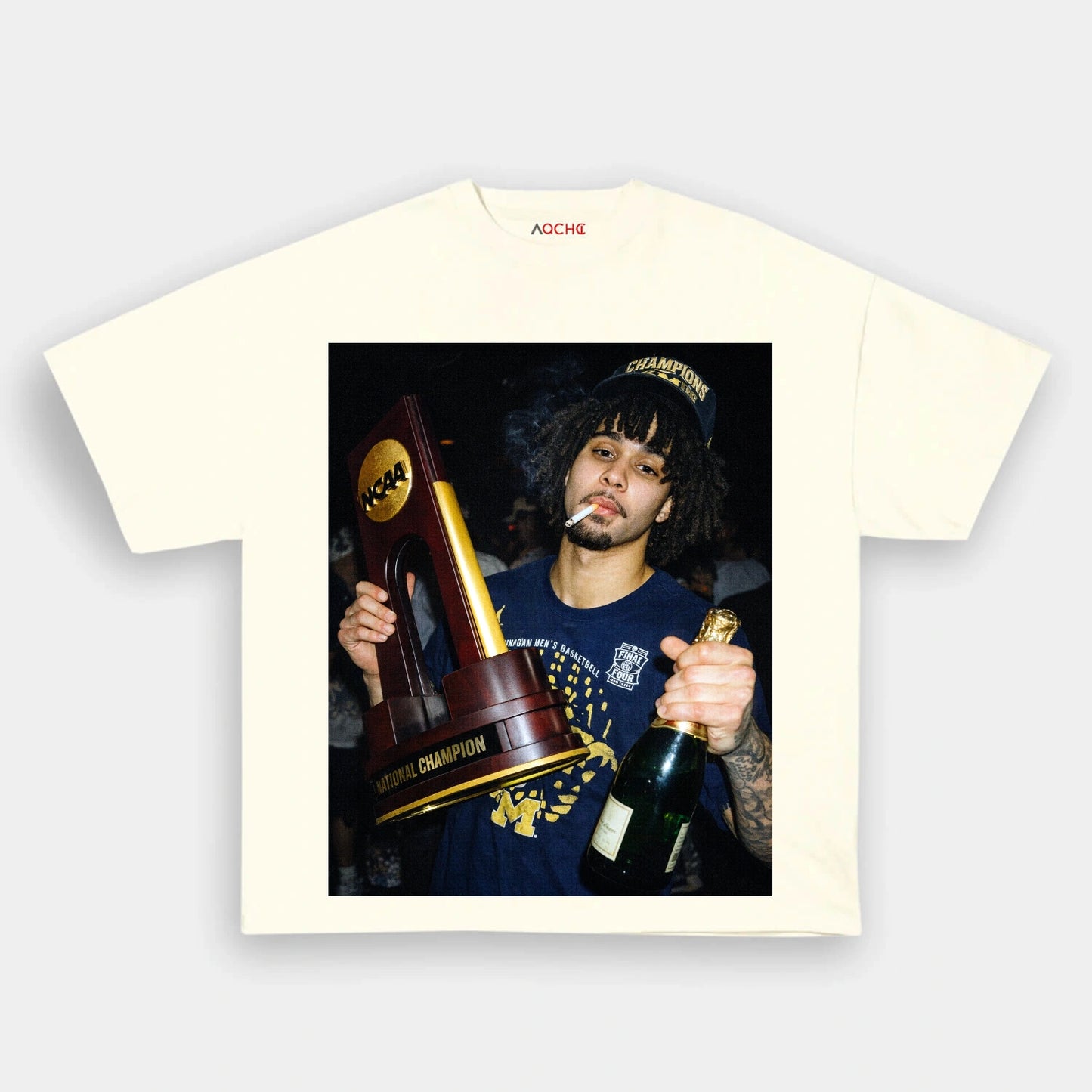 Elliot Cadeau champion Tee 1 - AQCHIC