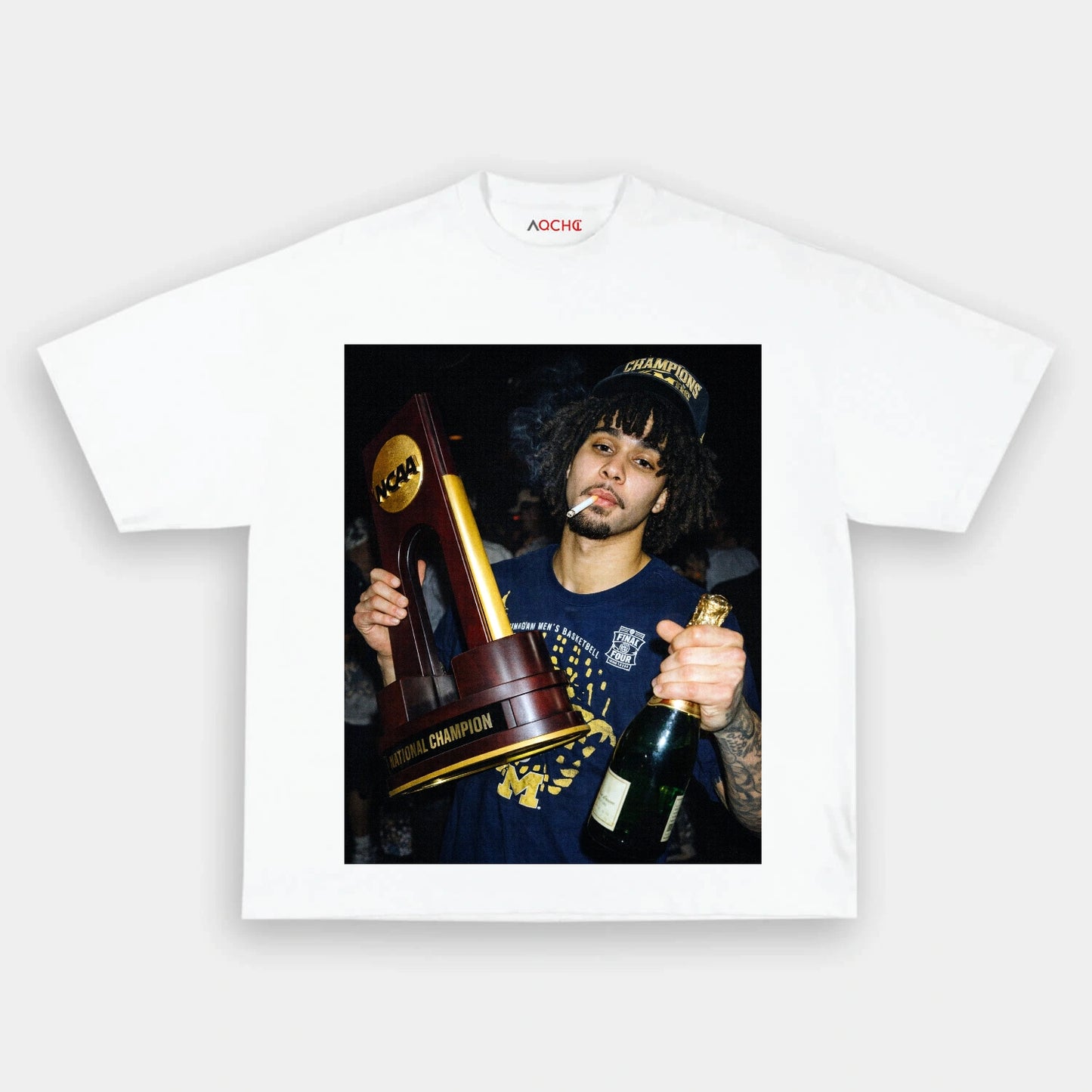 Elliot Cadeau champion Tee 1 - AQCHIC