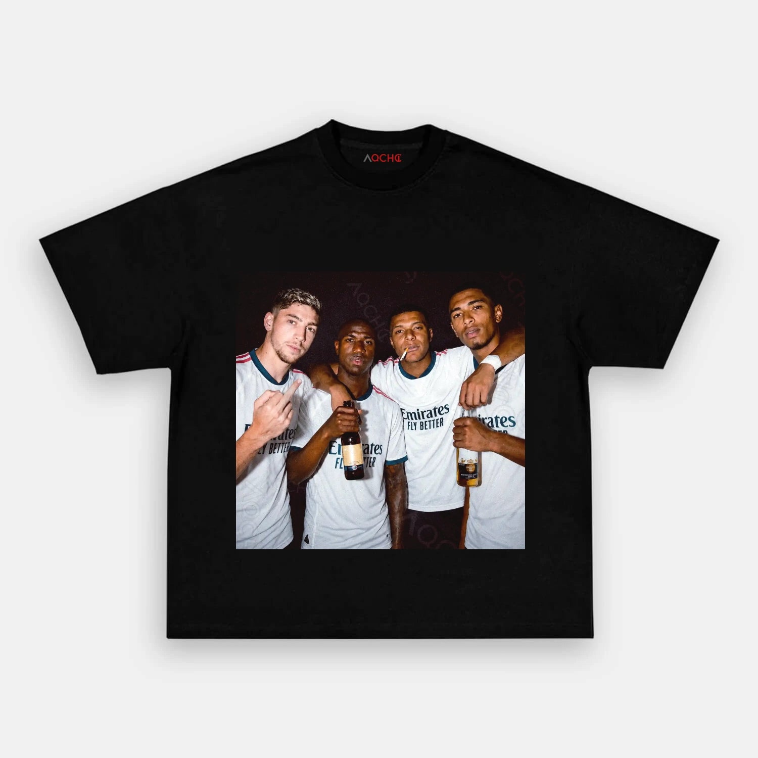 Fede Valverde&Vinícius Júnior&Kylian Mbappe&Jude Bellingham TEE - AQCHIC