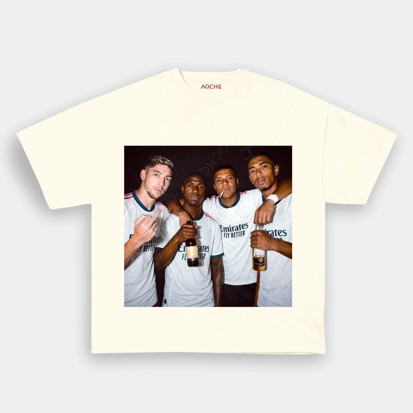 Fede Valverde&Vinícius Júnior&Kylian Mbappe&Jude Bellingham TEE - AQCHIC