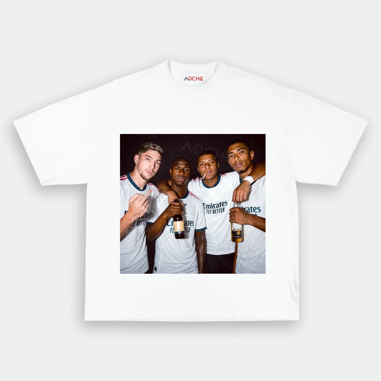 Fede Valverde&Vinícius Júnior&Kylian Mbappe&Jude Bellingham TEE - AQCHIC