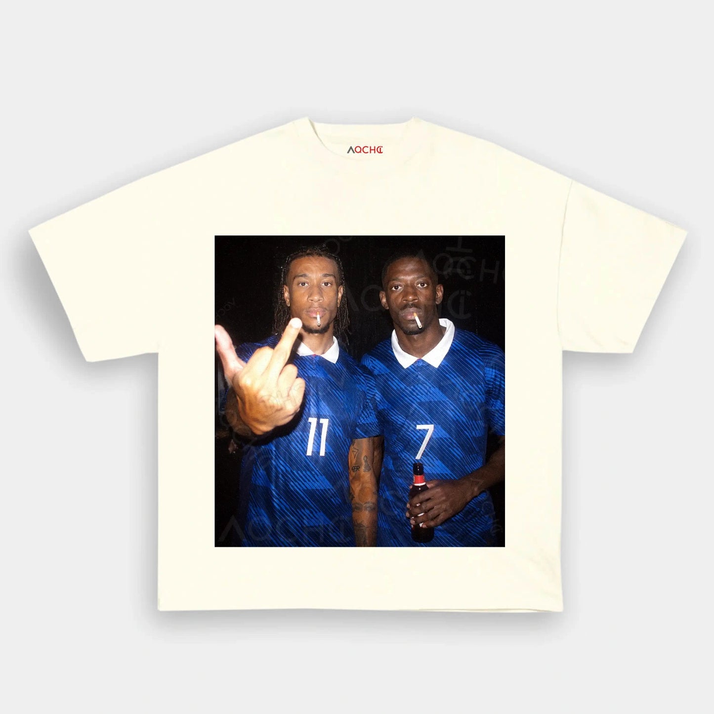 FR Football Style Tee 7 - AQCHIC